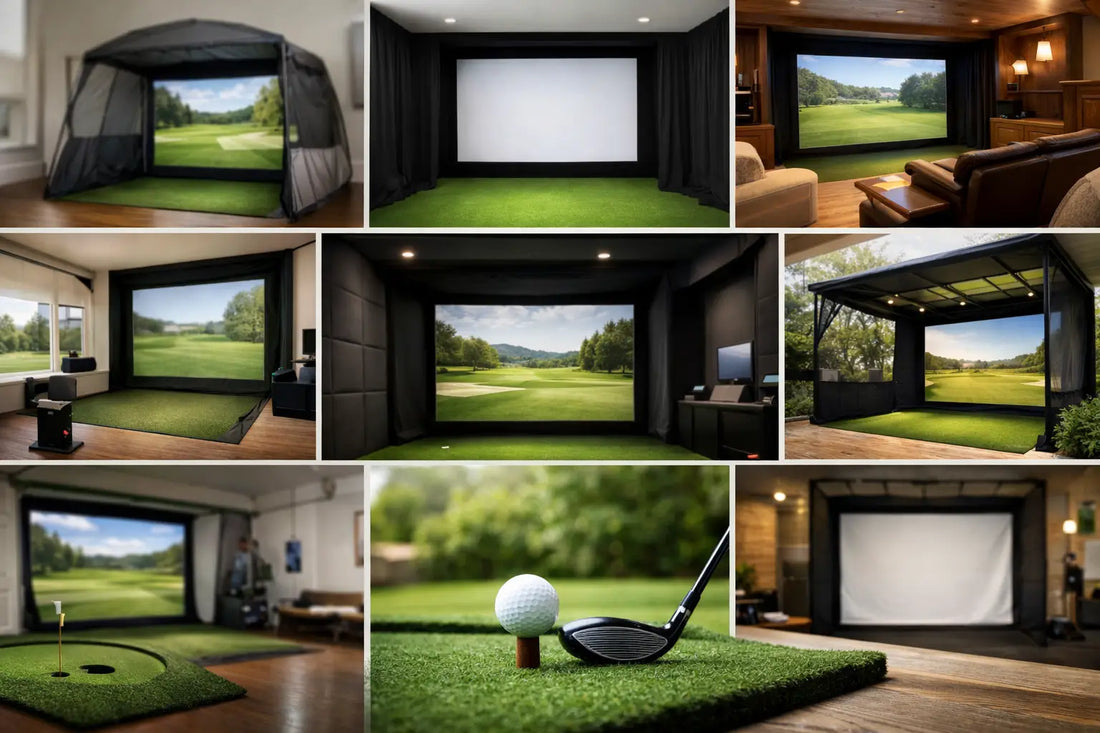 9 Golf Simulator Enclosure Ideas That Work