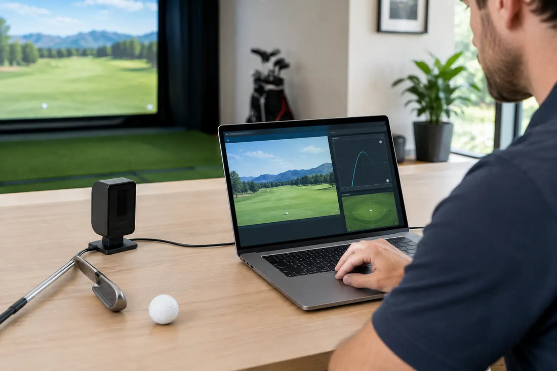 How to Connect Launch Monitor Software at Home