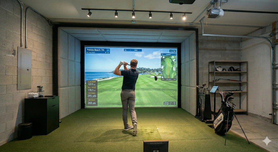 Building a Golf Studio in Your Garage or Basement
