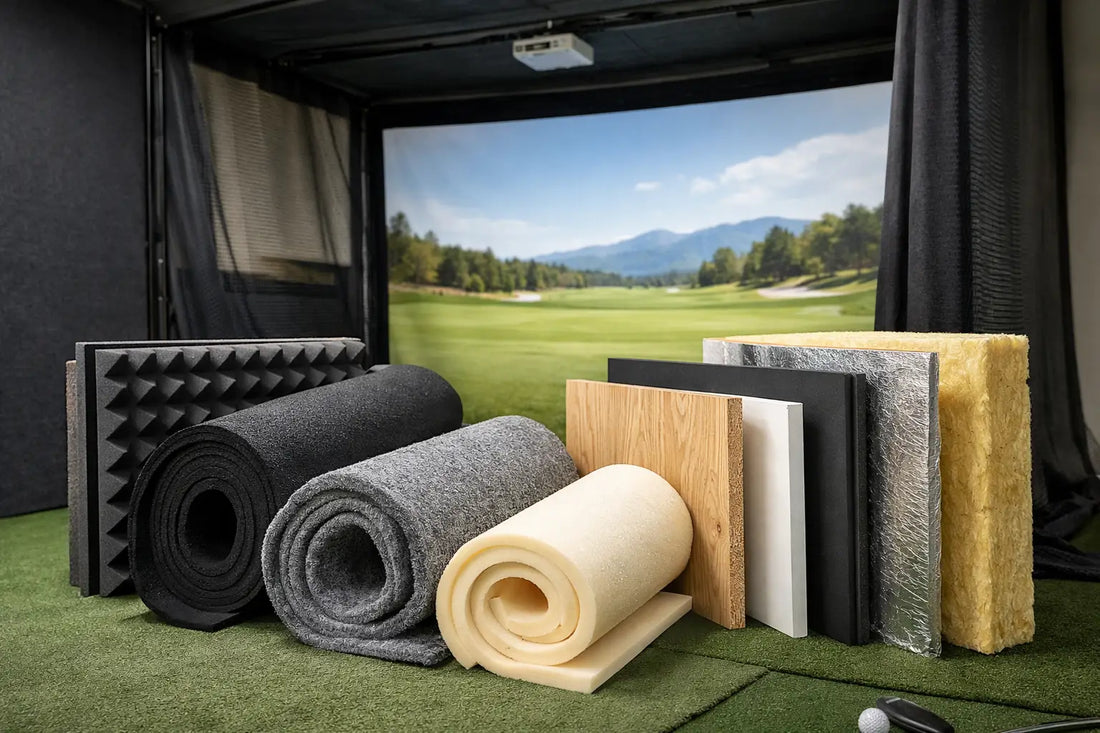 7 Golf Simulator Screen Backing Ideas