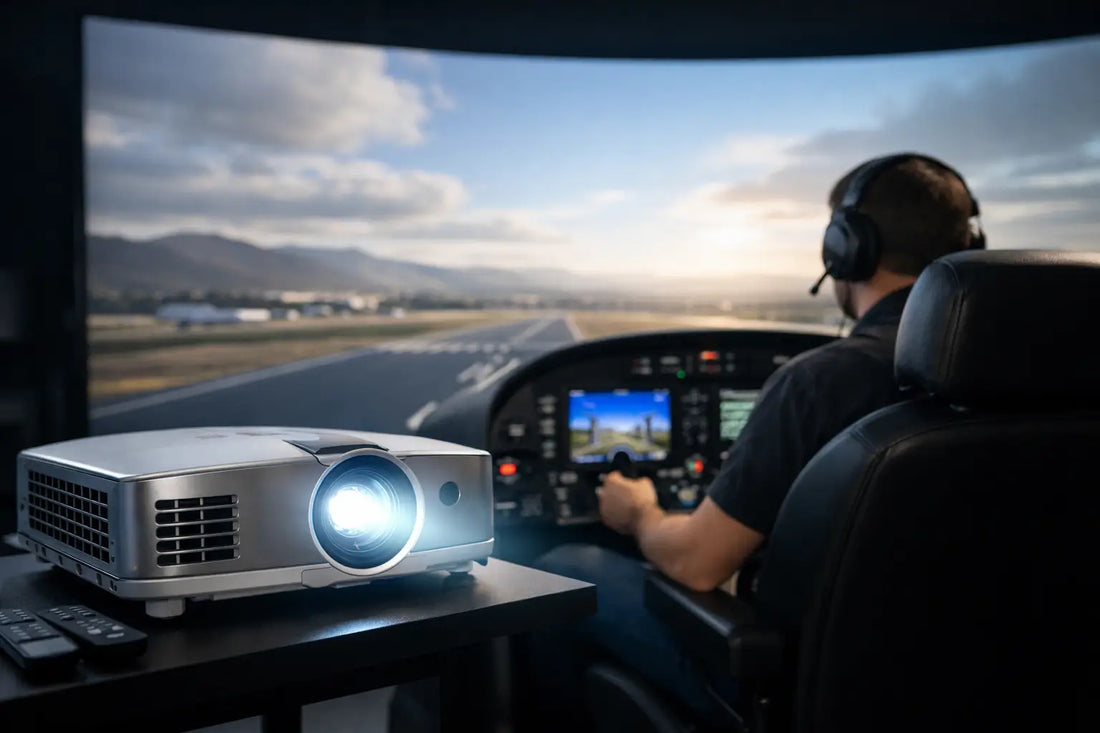 What Projector Brightness for Simulator Play?