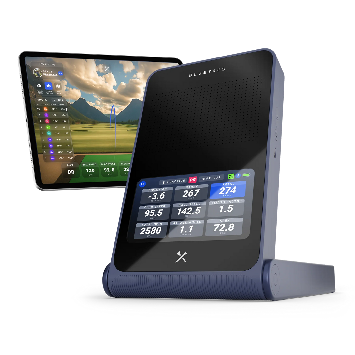 Blue Tees Rainmaker Portable Launch Monitor